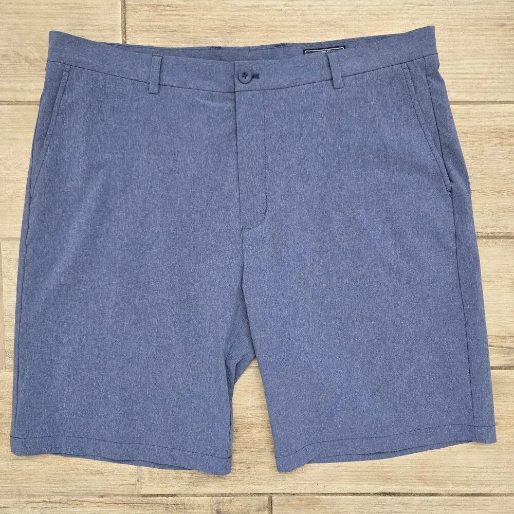 Vineyard Vine‎ Breaker Shorts Men Blue Performance Stretch Golf Activewear 40